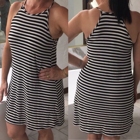 Stripped mini dress - Picture 1 of 1